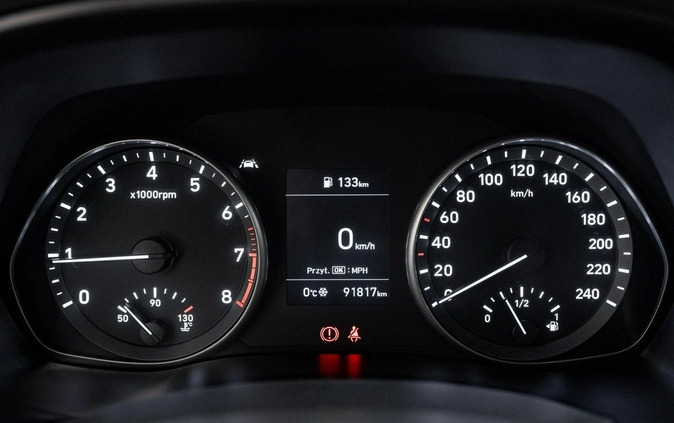 Hyundai I30 cena 57850 przebieg: 91817, rok produkcji 2021 z Jaraczewo małe 631
